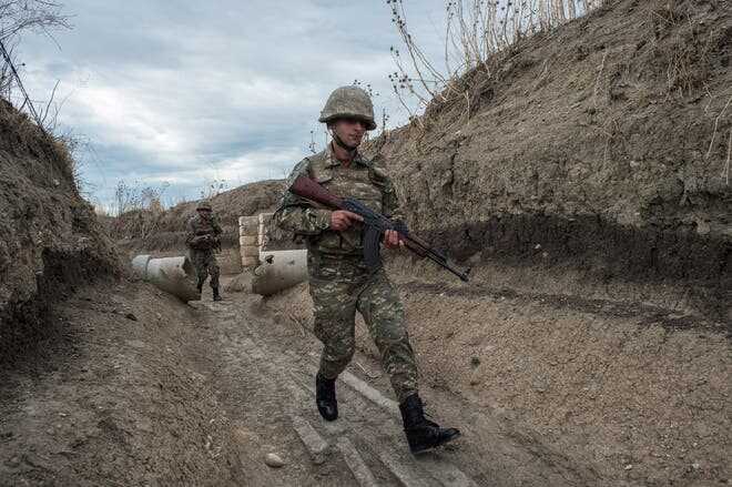 Армянские военные из засады расстреляли 48 азербайджанских военных в Карабахе