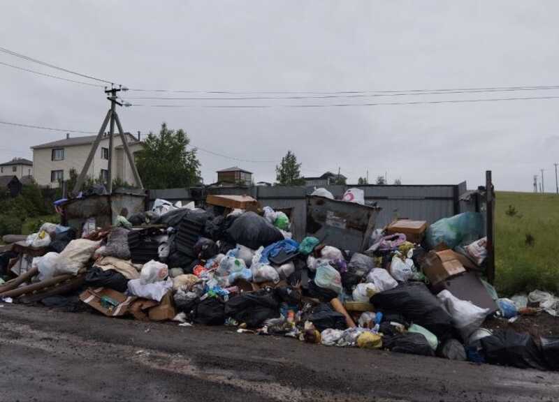 Забастовка на "РостТех" привела к мусорному коллапсу в Красноярске