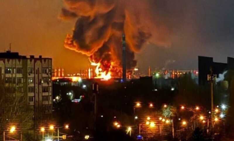 На топливный терминал в Сириусе было совершено нападение с применением беспилотных летательных аппаратов
