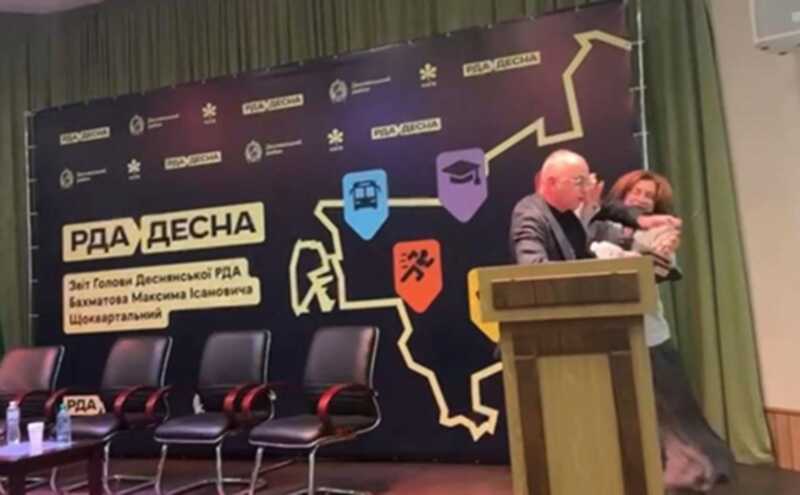 В Киеве случился конфликт между заместителем мэра Старостенко и руководителем РГА Бахматовым